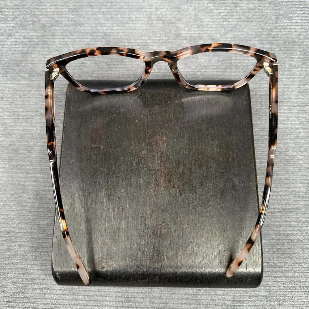 Quay Australia Hardwire Tortoise Blue Light Blocking Glasses Square 126